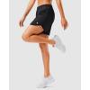 imageG Gradual 57 Athletic Running Shorts for Women 2 Zipper Pockets Lightweight Workout Gym Summer Dolphin Shorts with LinerBlack