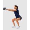 imageG Gradual 57 Athletic Running Shorts for Women 2 Zipper Pockets Lightweight Workout Gym Summer Dolphin Shorts with LinerDark Grey