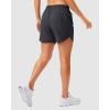 imageG Gradual 57 Athletic Running Shorts for Women 2 Zipper Pockets Lightweight Workout Gym Summer Dolphin Shorts with LinerDark Grey