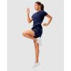 imageG Gradual 57 Athletic Running Shorts for Women 2 Zipper Pockets Lightweight Workout Gym Summer Dolphin Shorts with LinerNavy