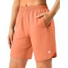 imageG Gradual 57 Athletic Running Shorts for Women 2 Zipper Pockets Lightweight Workout Gym Summer Dolphin Shorts with LinerRed Coral