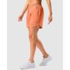 imageG Gradual 57 Athletic Running Shorts for Women 2 Zipper Pockets Lightweight Workout Gym Summer Dolphin Shorts with LinerRed Coral
