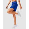 imageG Gradual 57 Athletic Running Shorts for Women 2 Zipper Pockets Lightweight Workout Gym Summer Dolphin Shorts with LinerRoyal Blue