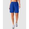 imageG Gradual 57 Athletic Running Shorts for Women 2 Zipper Pockets Lightweight Workout Gym Summer Dolphin Shorts with LinerRoyal Blue