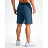 imageG Gradual Mens Athletic Running Shorts 759 Zipper Pocket Lightweight Workout Gym Quick Dry Shorts Golf Tennis HikingBlue Grey