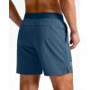imageG Gradual Mens Athletic Running Shorts 759 Zipper Pocket Lightweight Workout Gym Quick Dry Shorts Golf Tennis HikingBlue Grey