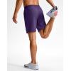imageG Gradual Mens Athletic Running Shorts 759 Zipper Pocket Lightweight Workout Gym Quick Dry Shorts Golf Tennis HikingDeep Purple