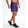 imageG Gradual Mens Athletic Running Shorts 759 Zipper Pocket Lightweight Workout Gym Quick Dry Shorts Golf Tennis HikingDeep Purple