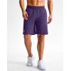 imageG Gradual Mens Athletic Running Shorts 759 Zipper Pocket Lightweight Workout Gym Quick Dry Shorts Golf Tennis HikingDeep Purple