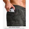 imageG Gradual Mens Athletic Running Shorts 759 Zipper Pocket Lightweight Workout Gym Quick Dry Shorts Golf Tennis HikingGreen Camo