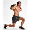 imageG Gradual Mens Athletic Running Shorts 759 Zipper Pocket Lightweight Workout Gym Quick Dry Shorts Golf Tennis HikingGreen Camo