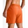 imageG Gradual Mens Athletic Running Shorts 759 Zipper Pocket Lightweight Workout Gym Quick Dry Shorts Golf Tennis HikingOrange