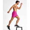 imageG Gradual Mens Athletic Running Shorts 759 Zipper Pocket Lightweight Workout Gym Quick Dry Shorts Golf Tennis HikingRose