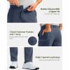 imageG Gradual Mens Golf Pants with 5 Pockets 303234 Lightweight Quick Dry Stretch Work Dress Pants Casual Slacks for Men Dusty BlueW33 L34