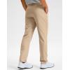 imageG Gradual Mens Golf Pants with 5 Pockets 303234 Lightweight Quick Dry Stretch Work Dress Pants Casual Slacks for MenKhakiW34 L32