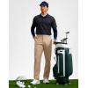 imageG Gradual Mens Golf Pants with 5 Pockets 303234 Lightweight Quick Dry Stretch Work Dress Pants Casual Slacks for MenKhakiW38 L34
