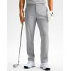 imageG Gradual Mens Golf Pants with 5 Pockets 303234 Lightweight Quick Dry Stretch Work Dress Pants Casual Slacks for MenLight GreyW33 L30
