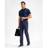 imageG Gradual Mens Golf Pants with 5 Pockets 303234 Lightweight Quick Dry Stretch Work Dress Pants Casual Slacks for MenNavyW32 L30