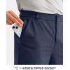 imageG Gradual Mens Golf Pants with 5 Pockets 303234 Lightweight Quick Dry Stretch Work Dress Pants Casual Slacks for MenNavyW35 L30