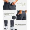 imageG Gradual Mens Golf Pants with 5 Pockets 303234 Lightweight Quick Dry Stretch Work Dress Pants Casual Slacks for MenOil GreyW35 L30