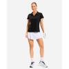 imageG Gradual Polo Shirts for Women Short Sleeve Golf Shirts V Neck Collared Top Cooling Lightweight UPF 50 Tennis Work Dry FitBlack