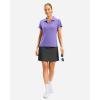 imageG Gradual Polo Shirts for Women Short Sleeve Golf Shirts V Neck Collared Top Cooling Lightweight UPF 50 Tennis Work Dry FitHeather Dark Purple