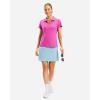 imageG Gradual Polo Shirts for Women Short Sleeve Golf Shirts V Neck Collared Top Cooling Lightweight UPF 50 Tennis Work Dry FitHeather Rose