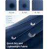 imageG Gradual Womens 5 Swim Shorts Zipper Pockets Quick Dry Board Shorts Bathing Suit Bottom with Liner Running Athletic ShortsDusty Blue
