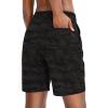 imageG Gradual Womens 7  9 Shorts with Deep Pockets Elastic Waist Bermuda Jersey Long Shorts for Woman Lounge WalkingGreen Camo
