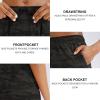 imageG Gradual Womens 7  9 Shorts with Deep Pockets Elastic Waist Bermuda Jersey Long Shorts for Woman Lounge WalkingGreen Camo