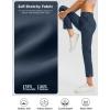 imageG Gradual Womens Pants Ankle 78 Golf Pants 3 Pockets Stretchy Travel Pants Inner Drawstring for Work Business CasualNavy