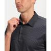imageMens Golf Polo Shirts Dry Fit Performance Moisture Wicking Casual Print Golf Shirts for Men BreathableBall Holder