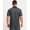 imageMens Golf Polo Shirts Dry Fit Performance Moisture Wicking Casual Print Golf Shirts for Men BreathableBlack Rectangle