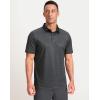 imageMens Golf Polo Shirts Dry Fit Performance Moisture Wicking Casual Print Golf Shirts for Men BreathableBlack Rectangle