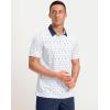 imageMens Golf Polo Shirts Dry Fit Performance Moisture Wicking Casual Print Golf Shirts for Men BreathableGolf Flag