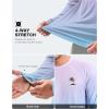 imageMens Sun Protection Shirts UPF 50 Rash Guard for Men Swim Long Sleeve Hiking Fishing Athletic Workout ShirtLight Purple Surfboard