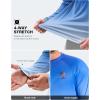 imageMens Sun Protection Shirts UPF 50 Rash Guard for Men Swim Long Sleeve Hiking Fishing Athletic Workout ShirtSun Coconut Tree