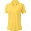 imageG Gradual Polo Shirts for Women Short Sleeve Golf Shirts V Neck Collared Top Cooling Lightweight UPF 50 Tennis Work Dry FitHeather Yellow