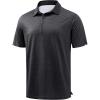 imageMens Golf Polo Shirts Dry Fit Performance Moisture Wicking Casual Print Golf Shirts for Men BreathableBall Holder