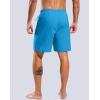 imageG Gradual Mens Swim Trunks with Compression Liner 79 Quick Dry Board Shorts Swimsuit Bathing Suit for Men Zipper PocketsBlue