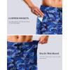 imageG Gradual Mens Swim Trunks with Compression Liner 79 Quick Dry Board Shorts Swimsuit Bathing Suit for Men Zipper PocketsBlue Camo