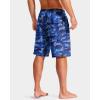 imageG Gradual Mens Swim Trunks with Compression Liner 79 Quick Dry Board Shorts Swimsuit Bathing Suit for Men Zipper PocketsBlue Camo