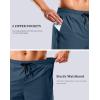 imageG Gradual Mens Swim Trunks with Compression Liner 79 Quick Dry Board Shorts Swimsuit Bathing Suit for Men Zipper PocketsDark Blue