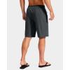 imageG Gradual Mens Swim Trunks with Compression Liner 79 Quick Dry Board Shorts Swimsuit Bathing Suit for Men Zipper PocketsDark Grey