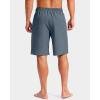 imageG Gradual Mens Swim Trunks with Compression Liner 79 Quick Dry Board Shorts Swimsuit Bathing Suit for Men Zipper PocketsDusty Blue