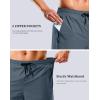 imageG Gradual Mens Swim Trunks with Compression Liner 79 Quick Dry Board Shorts Swimsuit Bathing Suit for Men Zipper PocketsDusty Blue