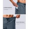 imageG Gradual Mens Swim Trunks with Compression Liner 79 Quick Dry Board Shorts Swimsuit Bathing Suit for Men Zipper PocketsDusty Blue
