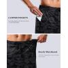 imageG Gradual Mens Swim Trunks with Compression Liner 79 Quick Dry Board Shorts Swimsuit Bathing Suit for Men Zipper PocketsGrey Camo