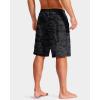 imageG Gradual Mens Swim Trunks with Compression Liner 79 Quick Dry Board Shorts Swimsuit Bathing Suit for Men Zipper PocketsGrey Camo