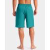 imageG Gradual Mens Swim Trunks with Compression Liner 79 Quick Dry Board Shorts Swimsuit Bathing Suit for Men Zipper PocketsLake Green